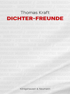 cover image of Dichter-Freunde